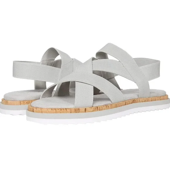 B-52 by Bullboxer Light Grey Primm Strappy Sandal Size 11 New - Picture 2 of 13